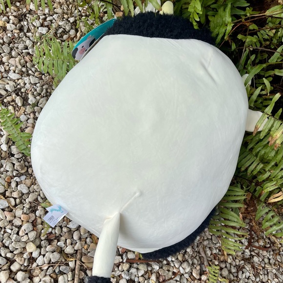 Fuzzy Connor the Cow Squishmallow 16” - Connor Squishmallow Cow w Fuzzy Patches - Picture 2 of 4